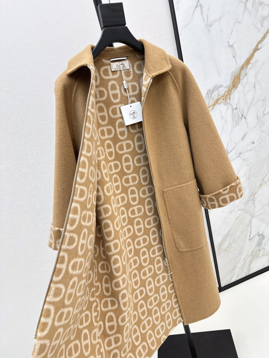 H 25fw cashmere coat