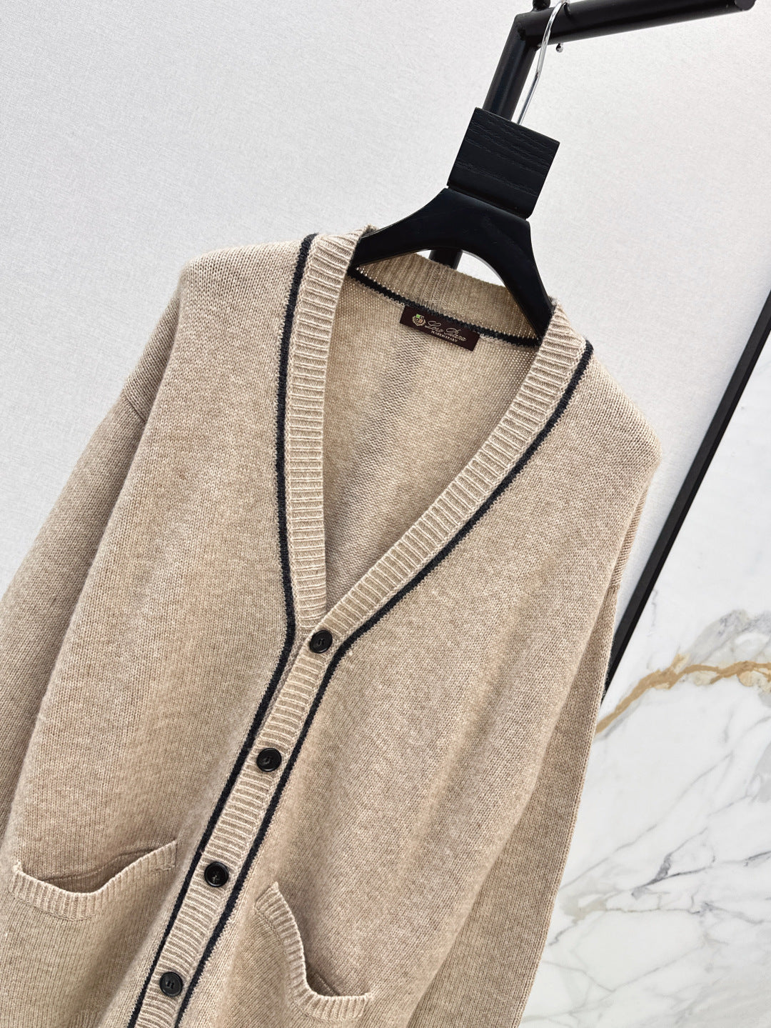 Lor 25fw cashmere cardigan