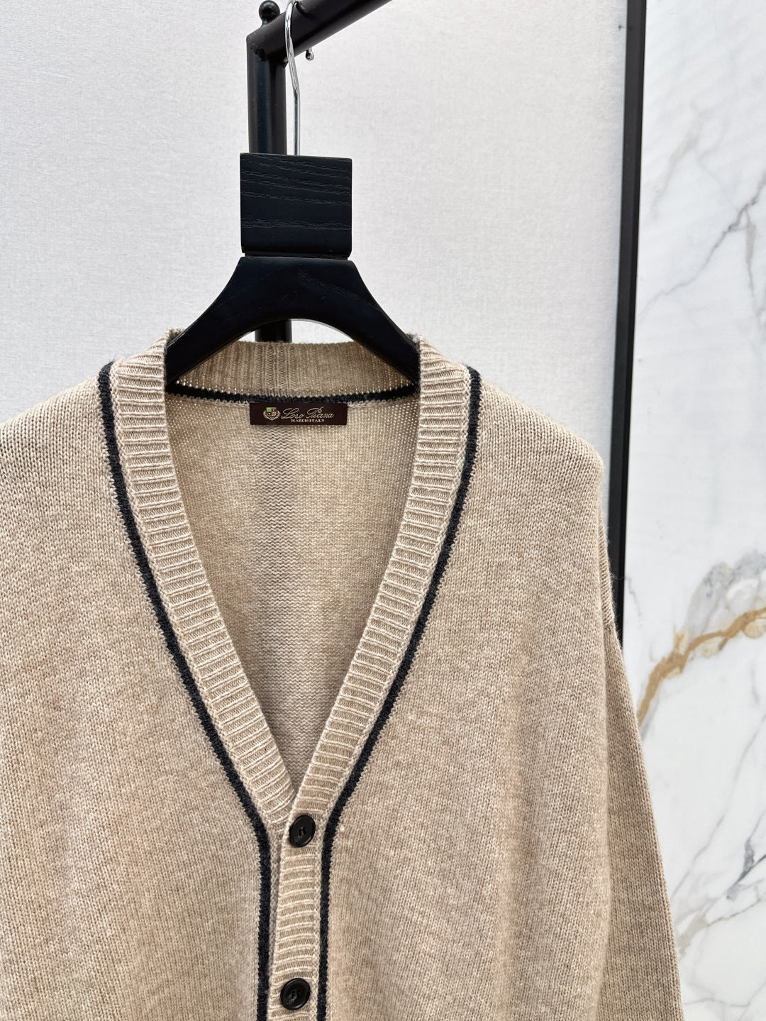 Lor 25fw cashmere cardigan