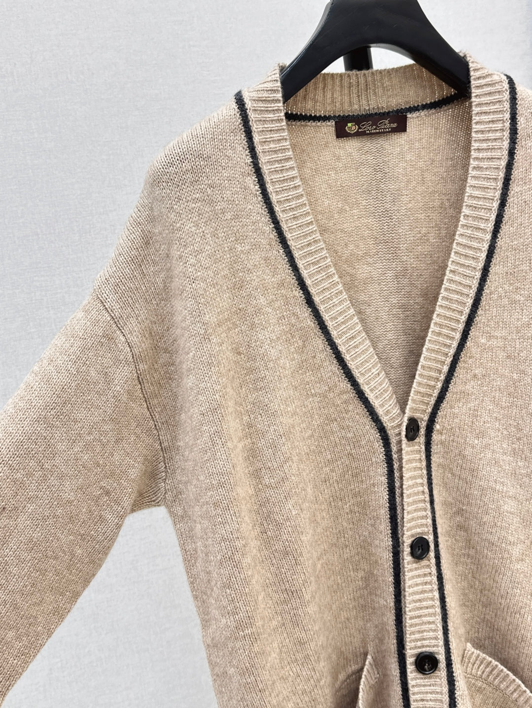 Lor 25fw cashmere cardigan