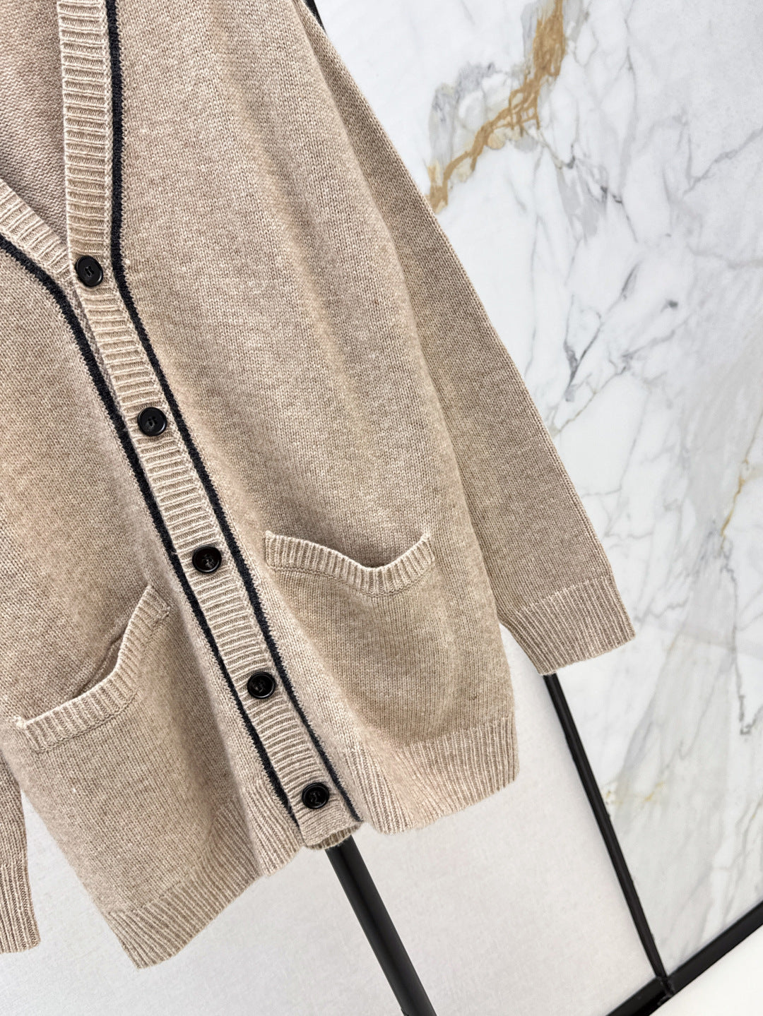 Lor 25fw cashmere cardigan
