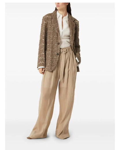 Bru 25fw hollow blazer