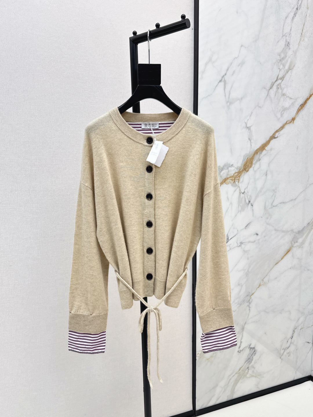 Bru 25fw cashmere cardigan