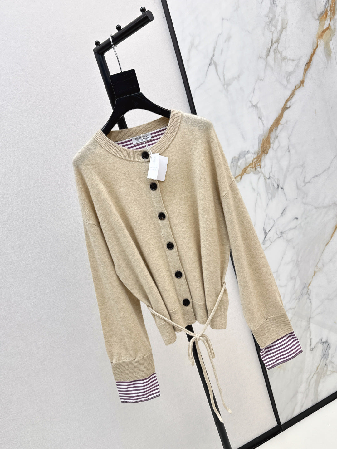 Bru 25fw cashmere cardigan