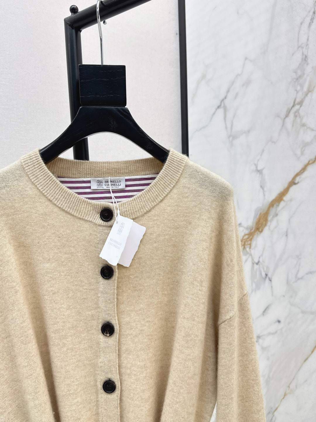 Bru 25fw cashmere cardigan