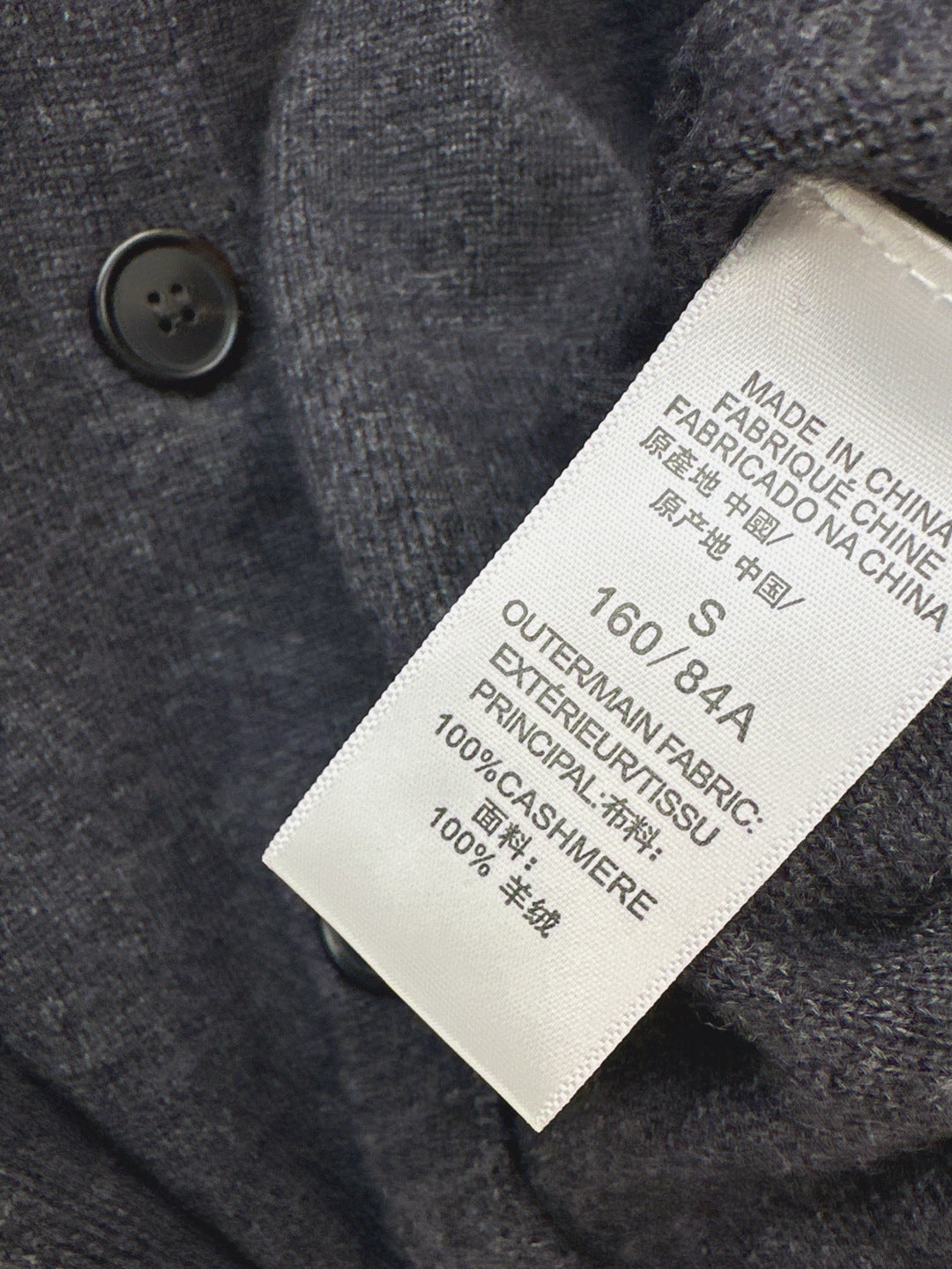 Bru 25fw cashmere cardigan