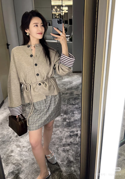 Bru 25fw cashmere cardigan