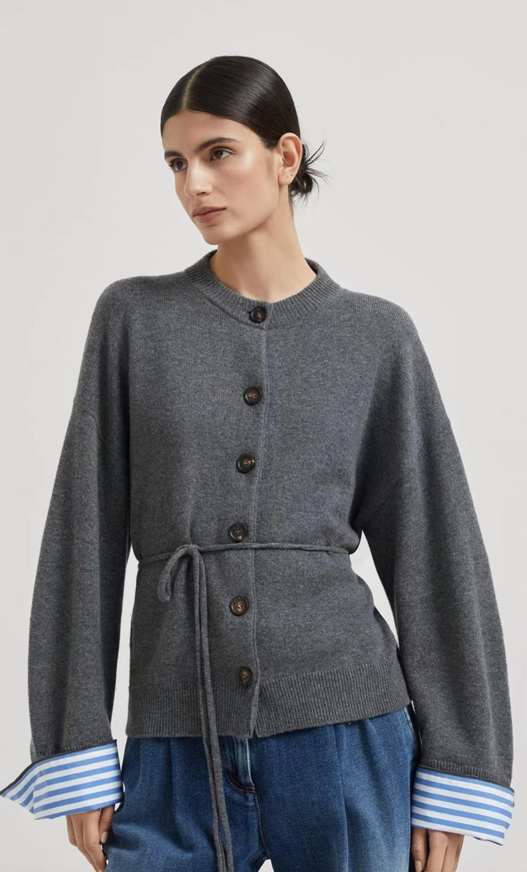Bru 25fw cashmere cardigan