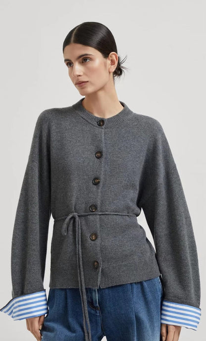 Bru 25fw cashmere cardigan