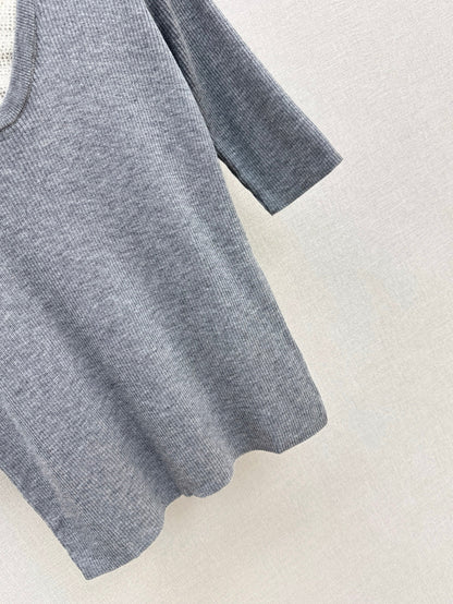 Bru 25fw knitted shirt