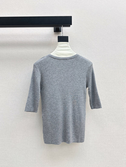 Bru 25fw knitted shirt