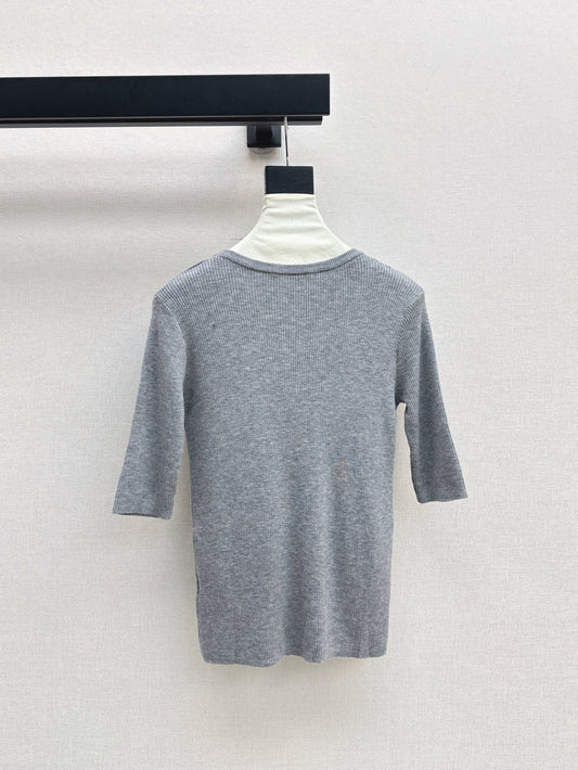 Bru 25fw knitted shirt
