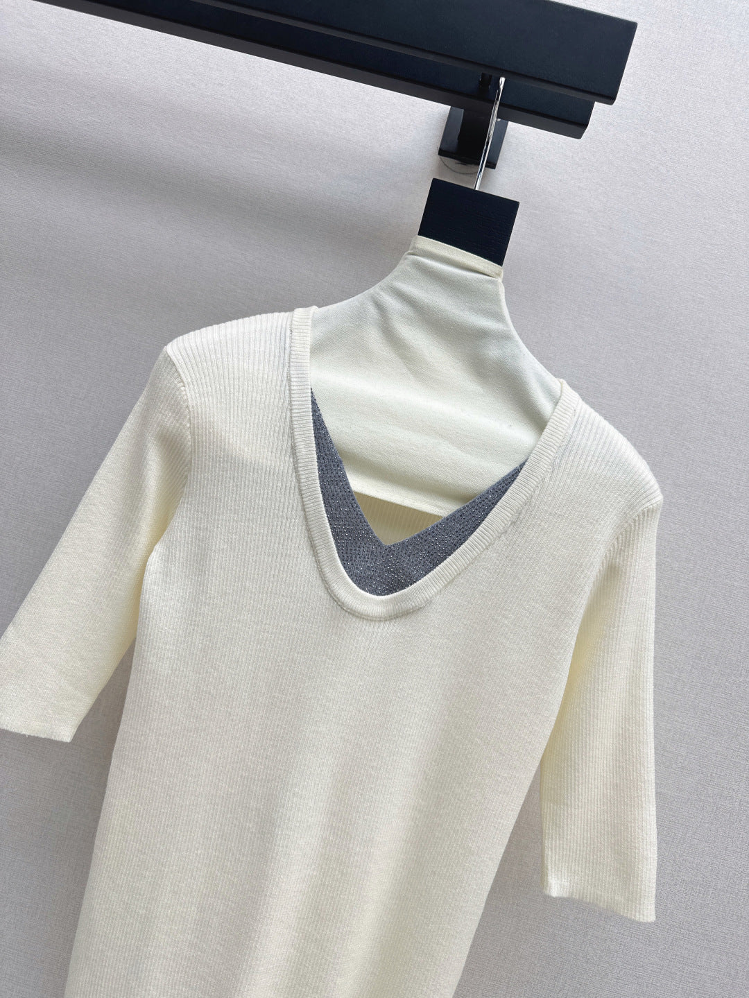 Bru 25fw knitted shirt