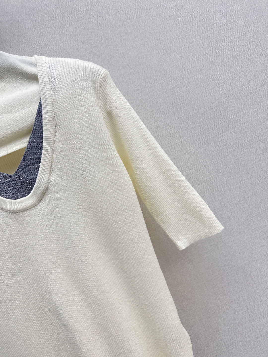 Bru 25fw knitted shirt