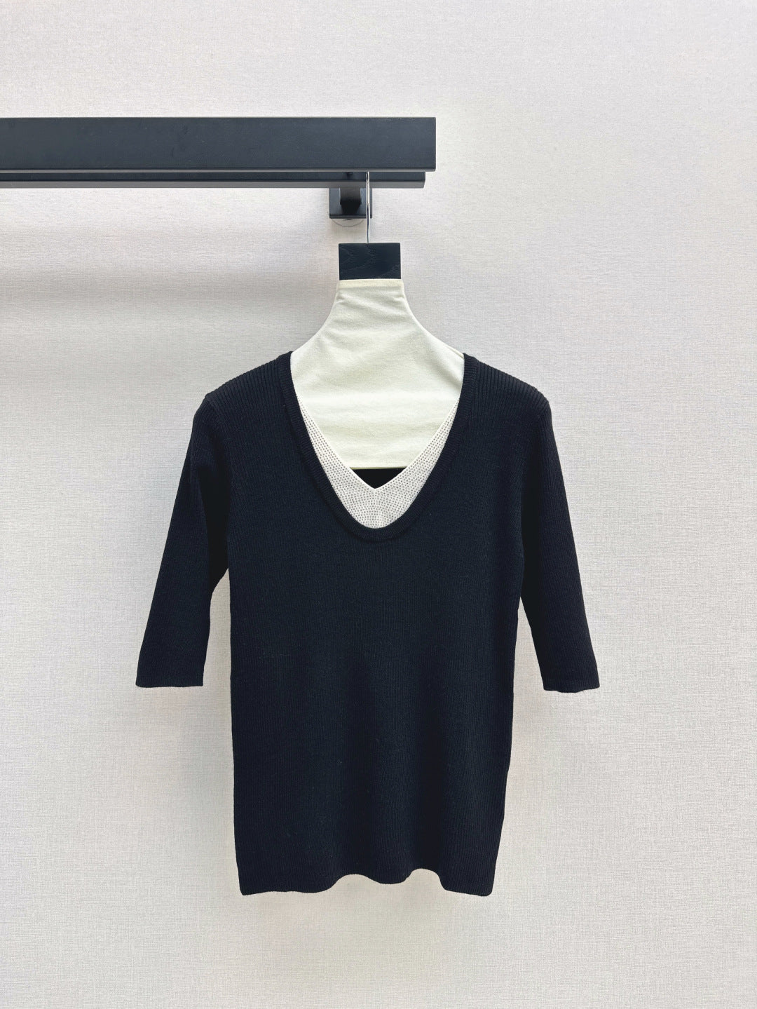Bru 25fw knitted shirt