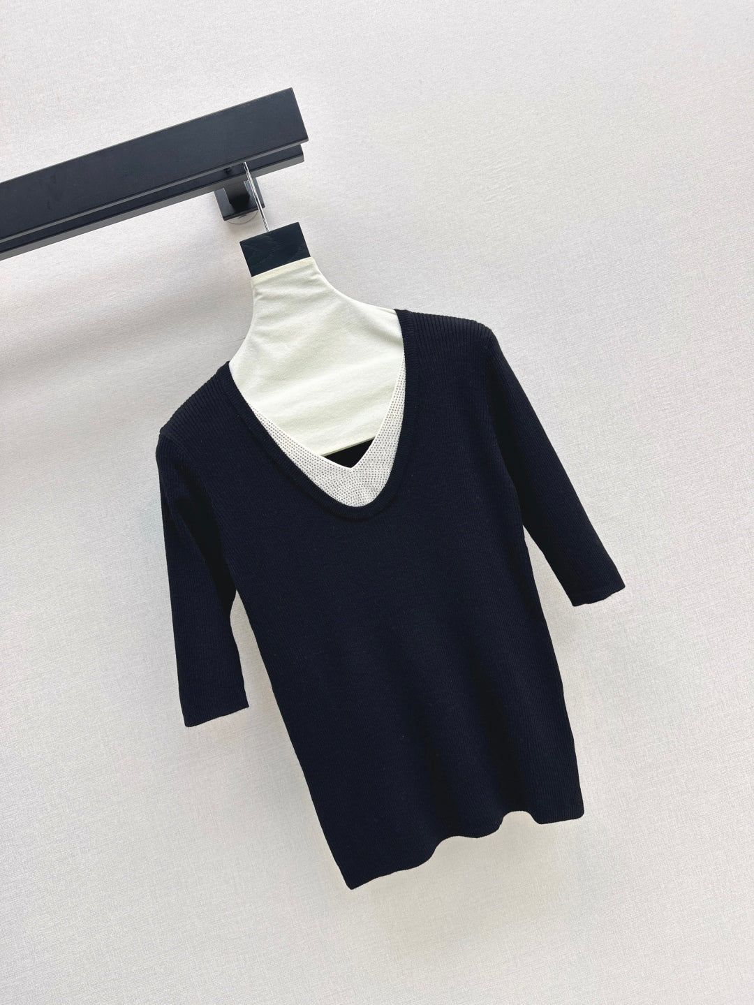 Bru 25fw knitted shirt