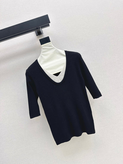 Bru 25fw knitted shirt