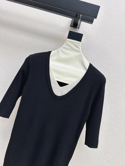 Bru 25fw knitted shirt