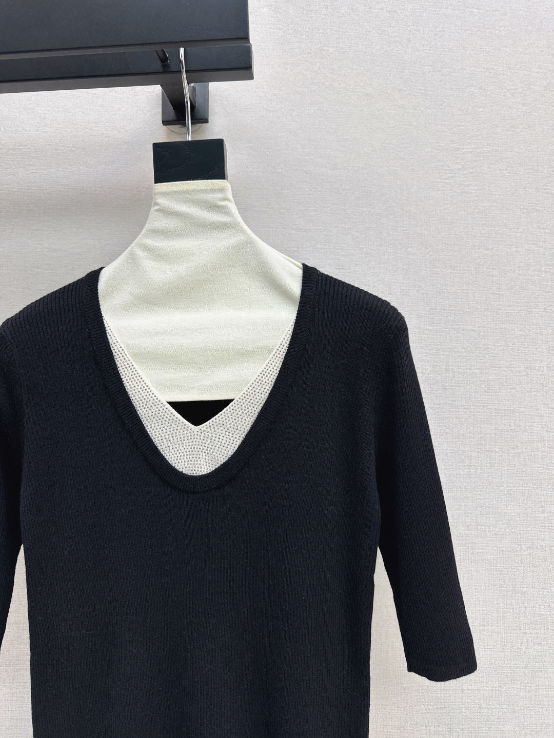 Bru 25fw knitted shirt