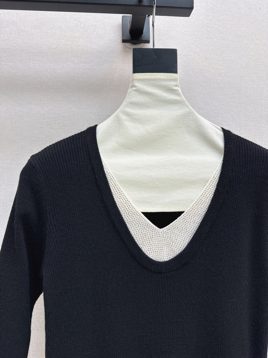 Bru 25fw knitted shirt
