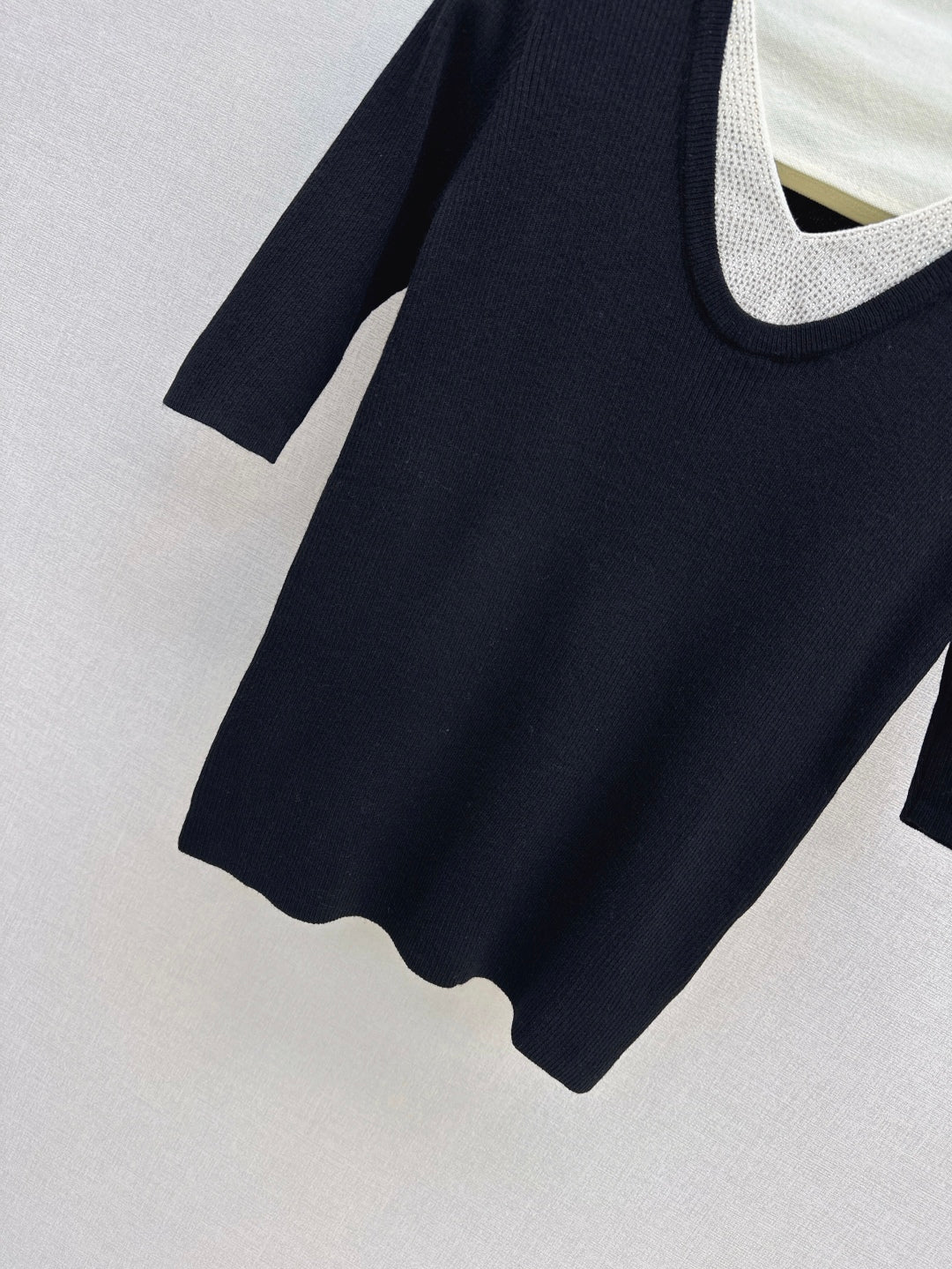 Bru 25fw knitted shirt