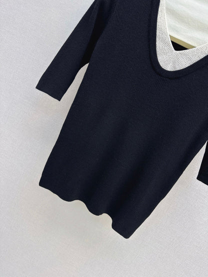 Bru 25fw knitted shirt