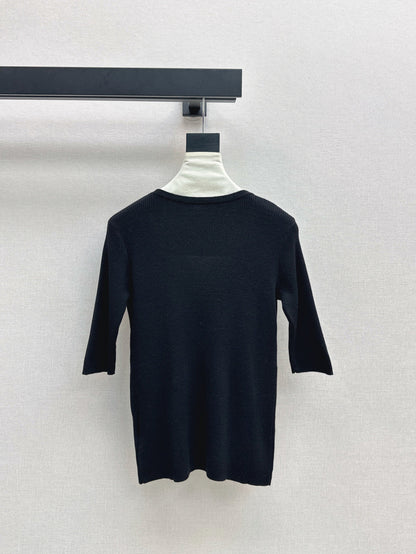 Bru 25fw knitted shirt