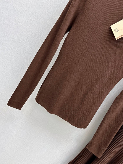 M 25fw knitted suit