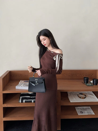 M 25fw knitted suit