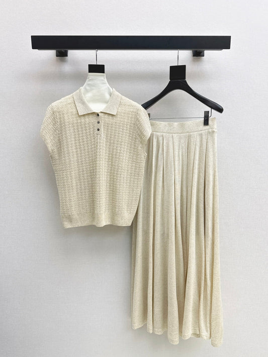 Lor 25fw knitted suit