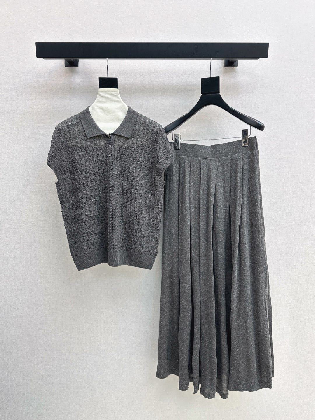 Lor 25fw knitted suit