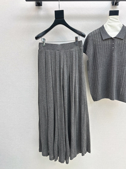 Lor 25fw knitted suit