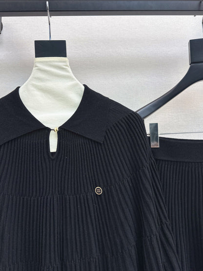 M 25fw knitted suit