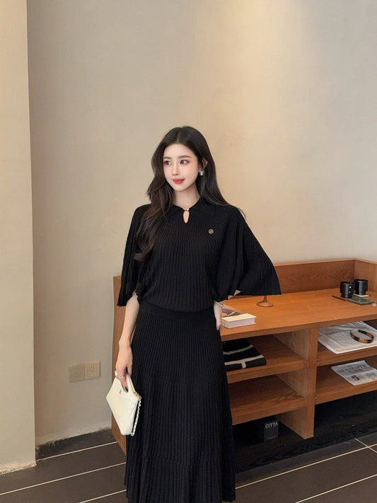 M 25fw knitted suit