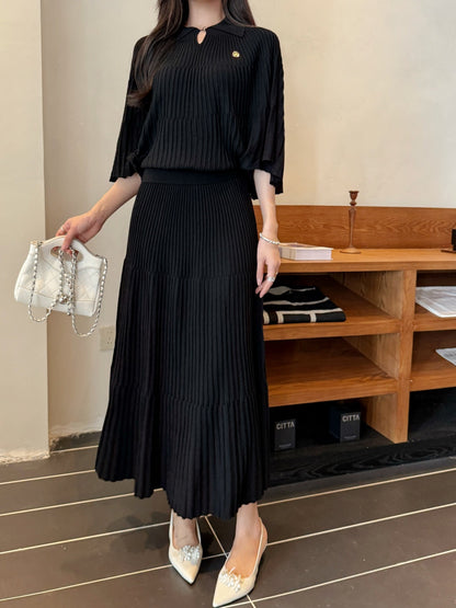 M 25fw knitted suit
