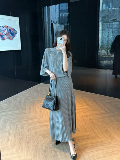 M 25fw knitted suit