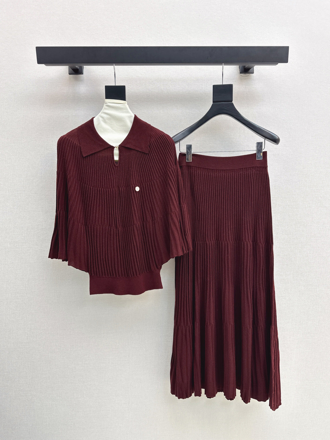 M 25fw knitted suit
