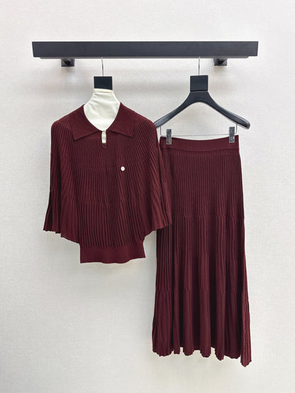 M 25fw knitted suit