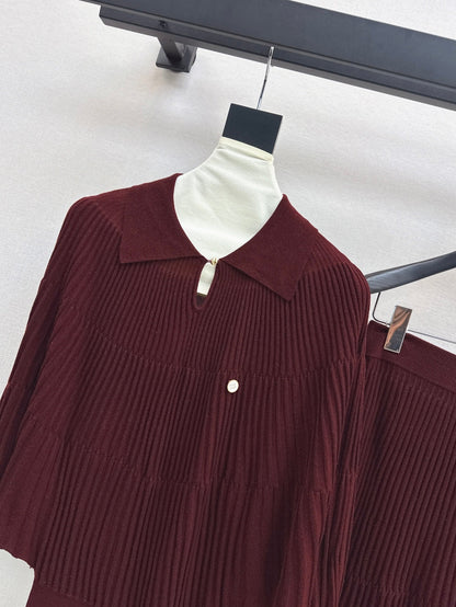 M 25fw knitted suit