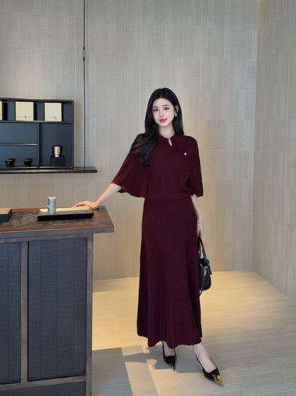 M 25fw knitted suit