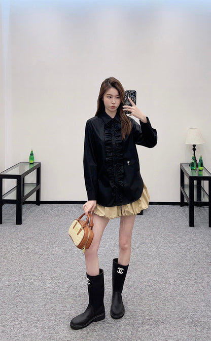 D 2025 New Arrival Long-sleeved shirt