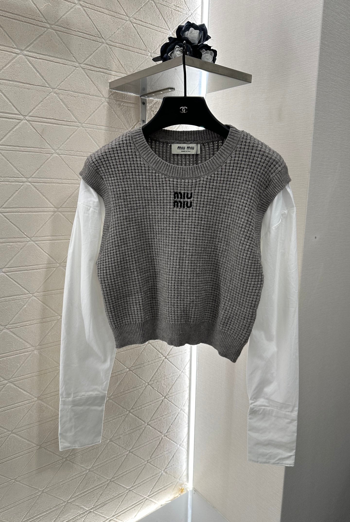 M 2025 New Arrival Knitted long-sleeved top