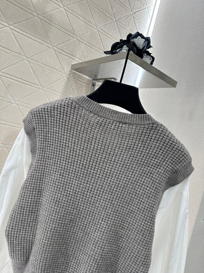 M 2025 New Arrival Knitted long-sleeved top