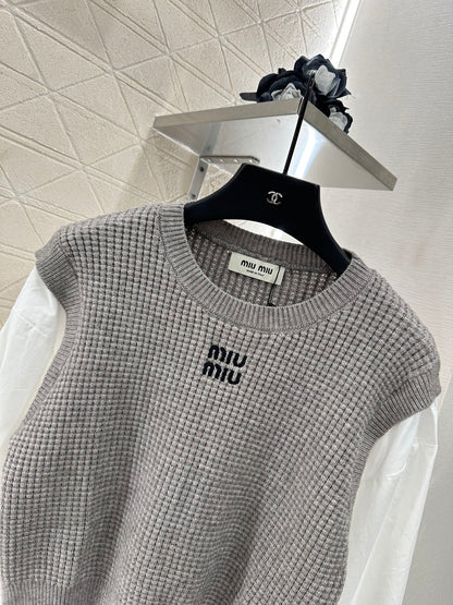 M 2025 New Arrival Knitted long-sleeved top