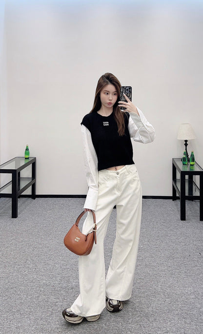 M 2025 New Arrival Knitted long-sleeved top