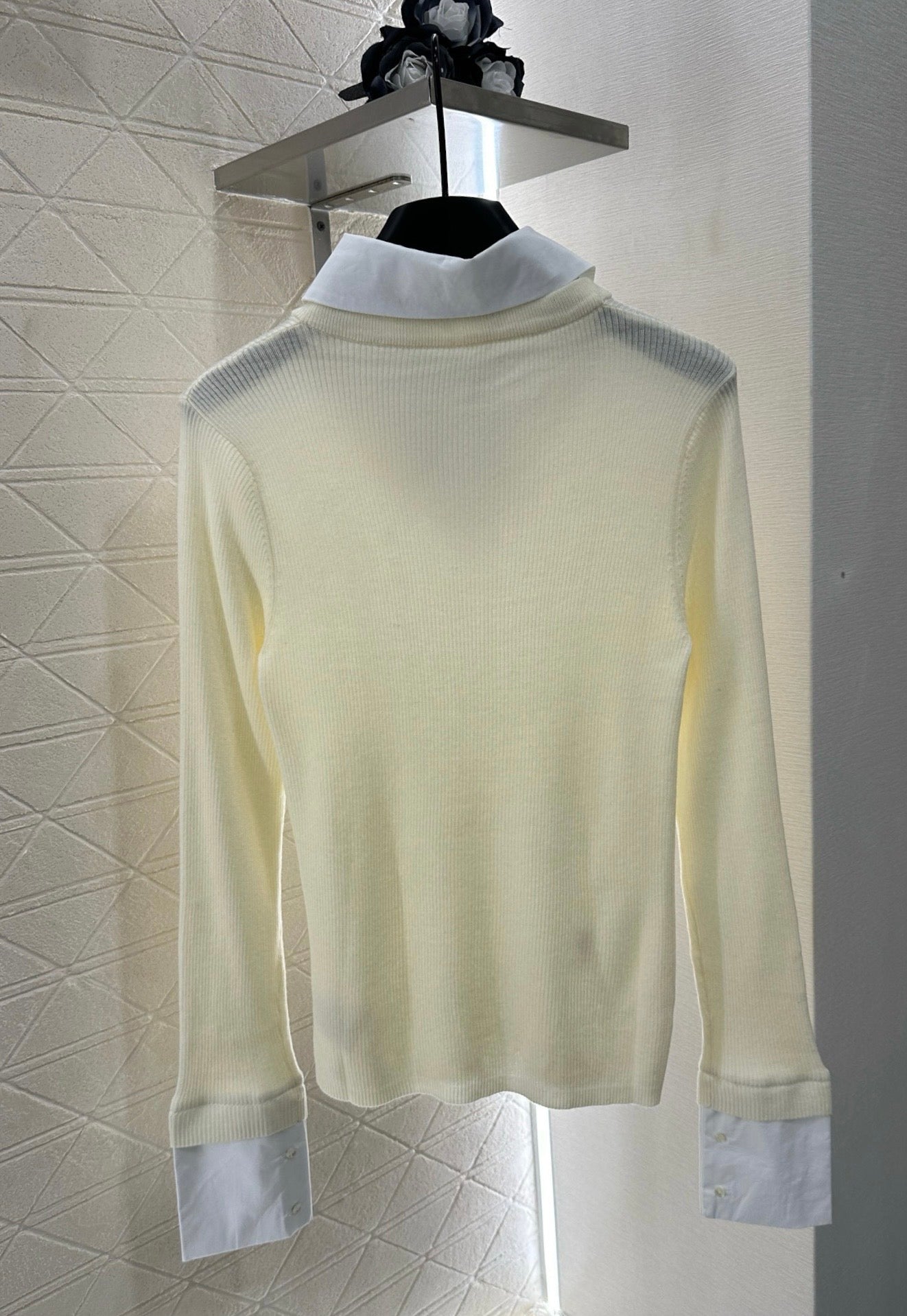 D  2025 New Arrivals Knitted Shirt Top