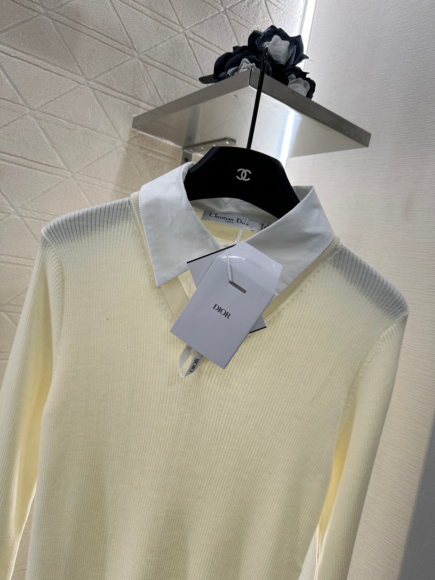 D  2025 New Arrivals Knitted Shirt Top