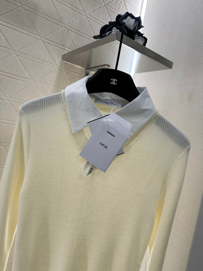 D  2025 New Arrivals Knitted Shirt Top