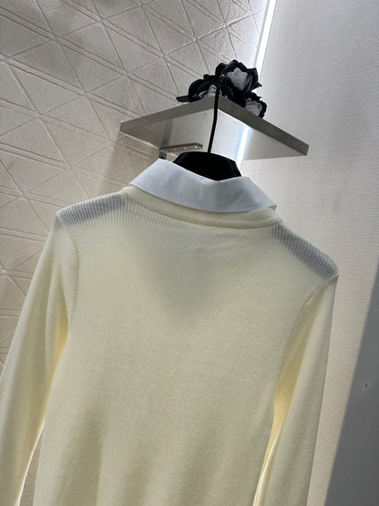 D  2025 New Arrivals Knitted Shirt Top