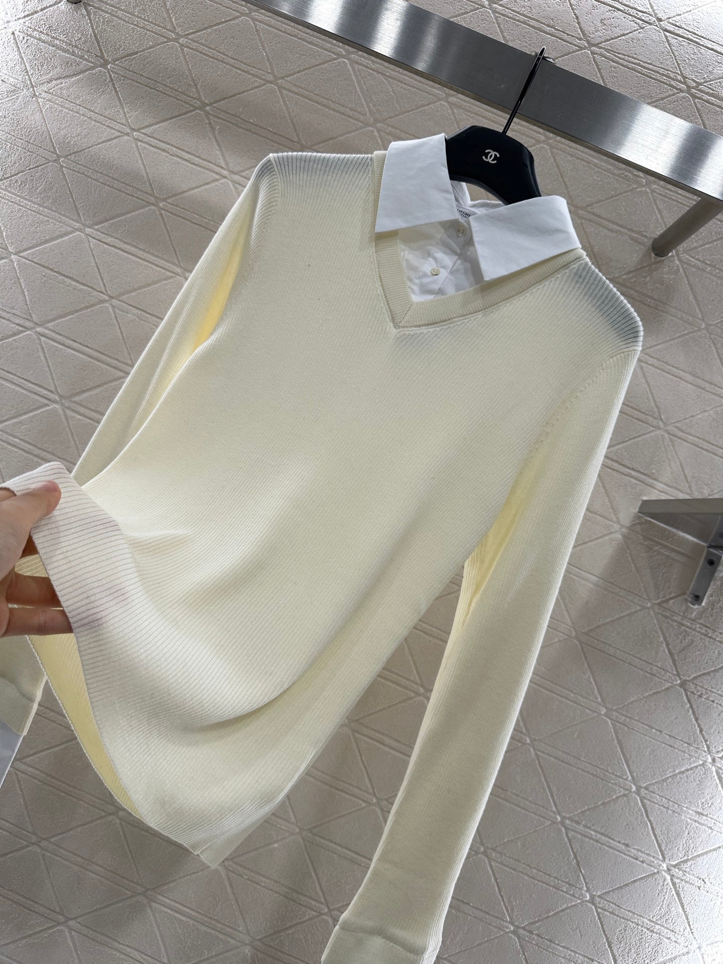 D  2025 New Arrivals Knitted Shirt Top